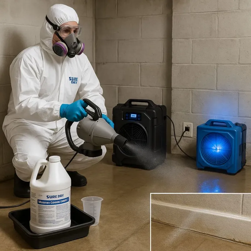 Sanitization and Odor Removal process in Kennedy, CA