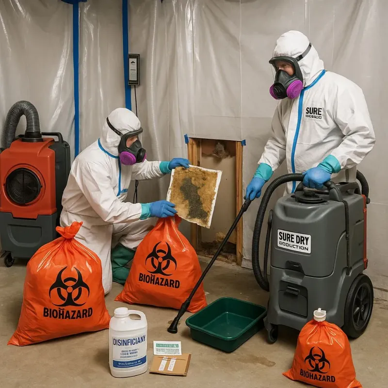 Contaminated Water Handling Protocols process in Kennedy, CA