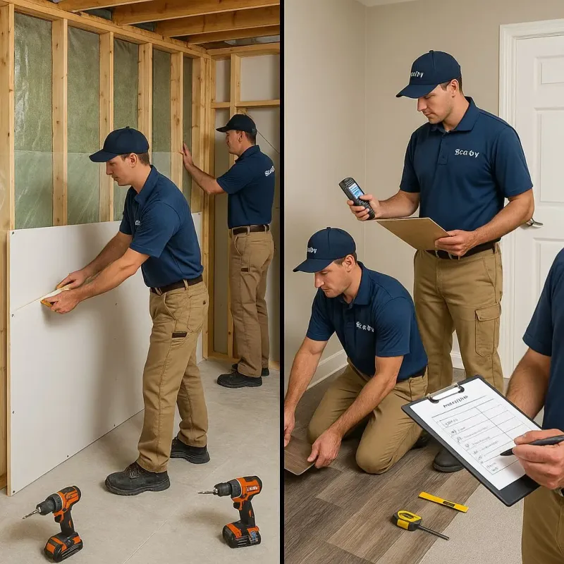 Repairs and Reconstruction process in Kennedy, CA